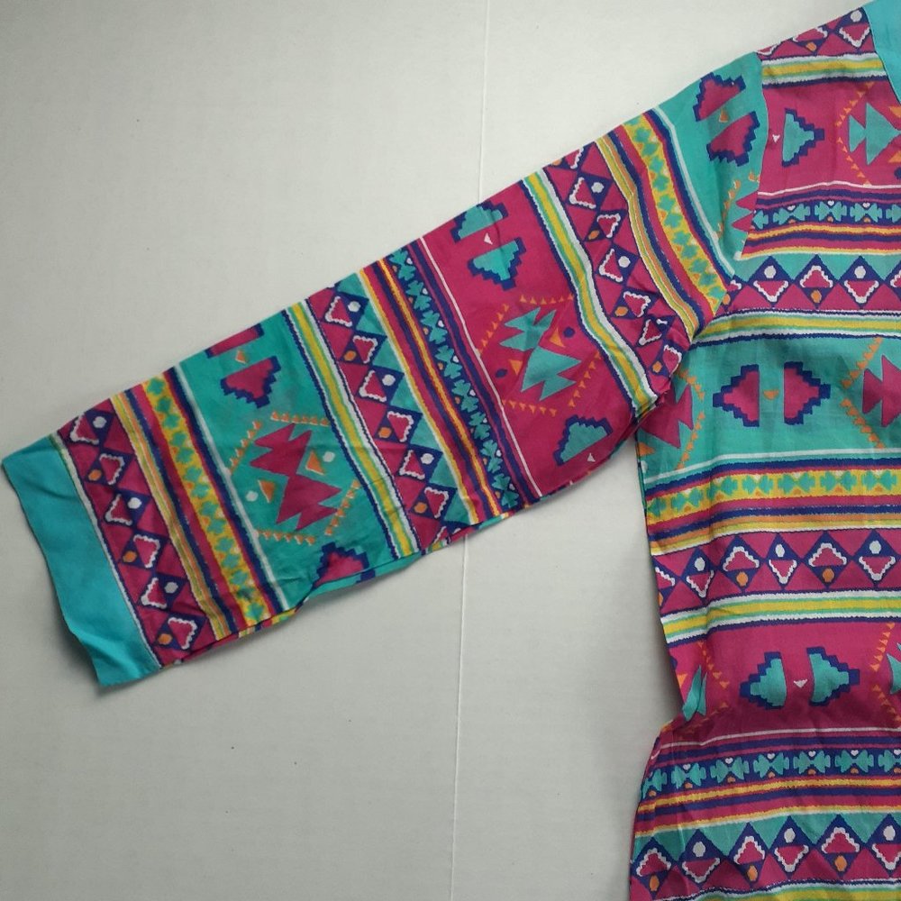 All For Color Aztec Print Hadley Tunic - Picture 3 of 7